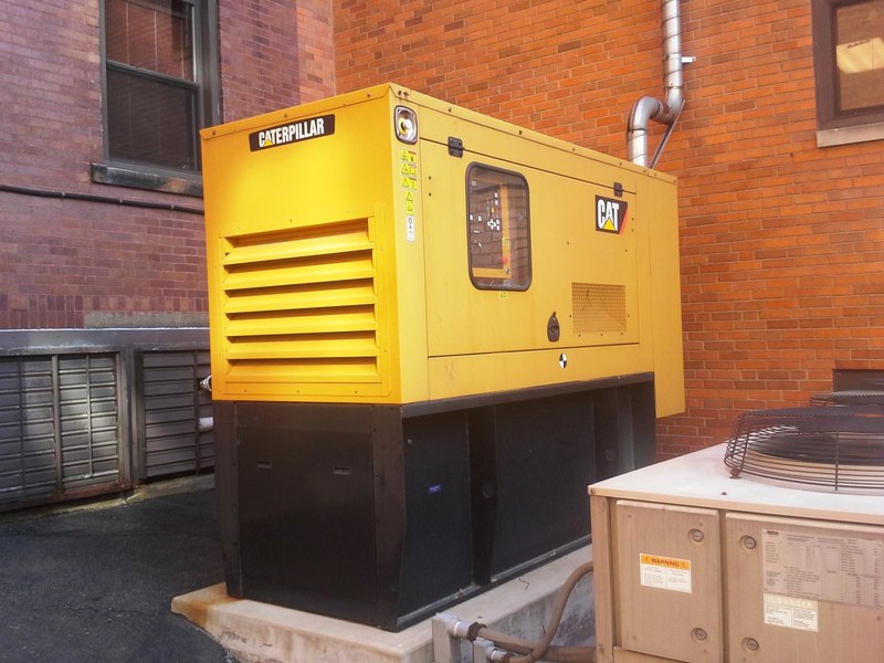 A commercial standby generator serviced by 2G Power Solutions — one of many makes and models