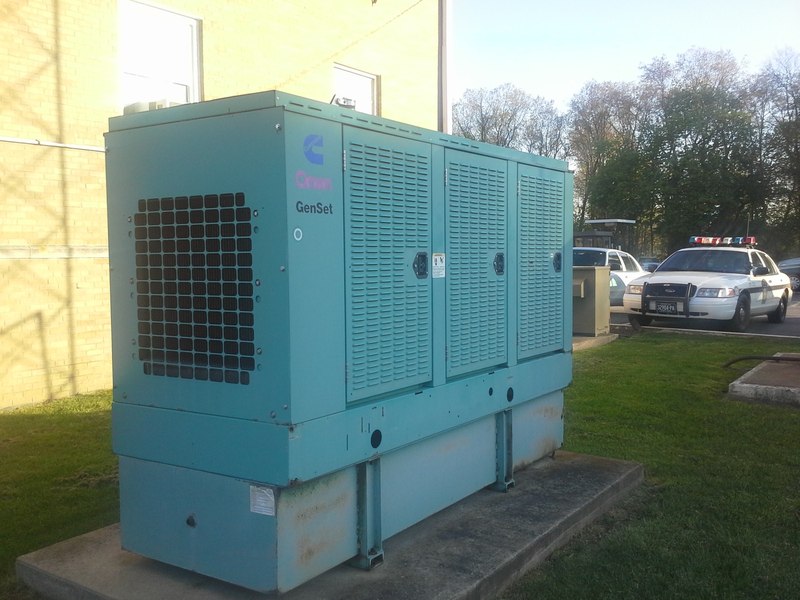 A commercial standby generator serviced by 2G Power Solutions — one of many makes and models